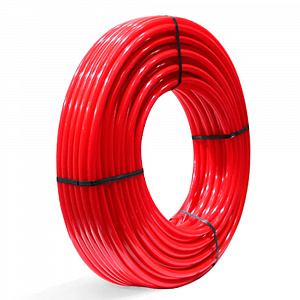 Труба полиэтиленовая с кислородным барьером PE-XA/EVOH 16x2.0 красная