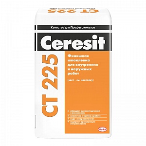 Шпаклевка финишная Ceresit CT 225, 25кг