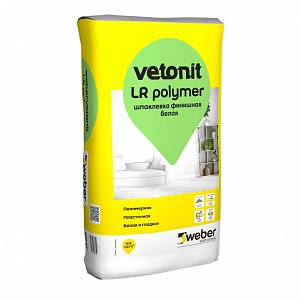 Шпатлёвка финишная Vetonit L (LR Polymer), 20 кг