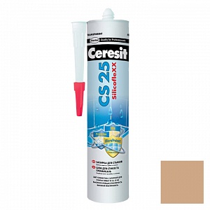 Затирка Ceresit CS 25, 280мл (карамель)