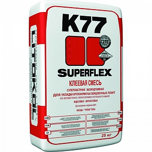 Клеевая смесь SuperFlex K77, 25кг