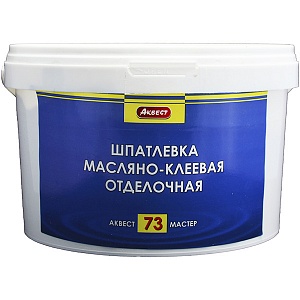 Шпатлевка отделочная масляно-клеевая АКВЕСТ-73, 3кг