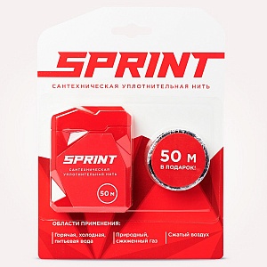 Нить для резьбовых соединений "Sprint" (50м бокс +50м катушка)