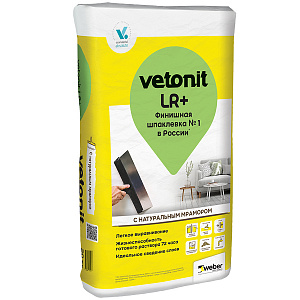 Шпатлёвка Vetonit LR+, 20 кг