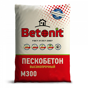 Пескобетон М-300 Betonit ГОСТ, 40 кг