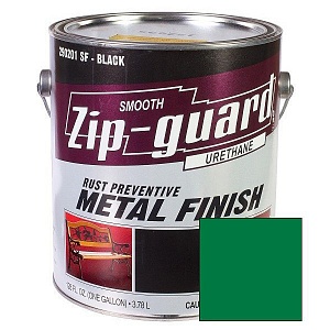 Краска для металла антикоррозийная "ZIP-GUARD" зелёная, гладкая 0,946 л./290084