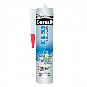 Затирка Ceresit CS 25, 280мл (графит)