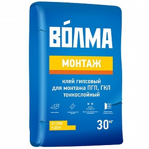 Клей ВОЛМА-Монтаж, 30 кг