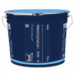 Смесь для устранения активных протечек сверхбыстротвердеющая B - Isol Hydroplomba, 10 кг